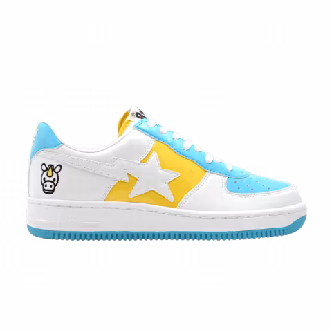 Bapesta FS-001 Low 'White Yellow Blue'