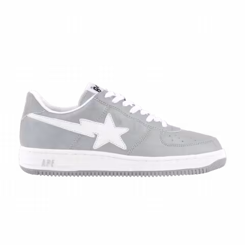 Bapesta FS-001 Low 'Reflector White'