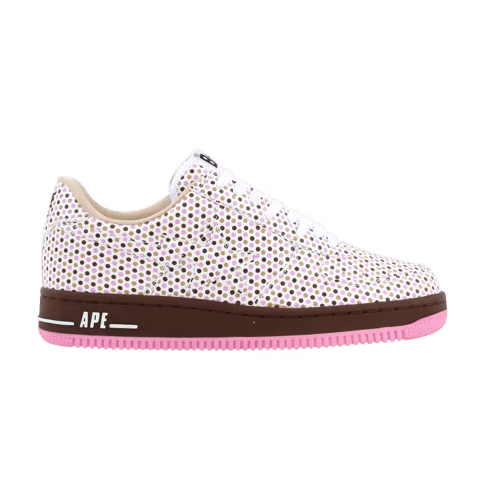 Bapesta FS-001 Low Brown Pink
