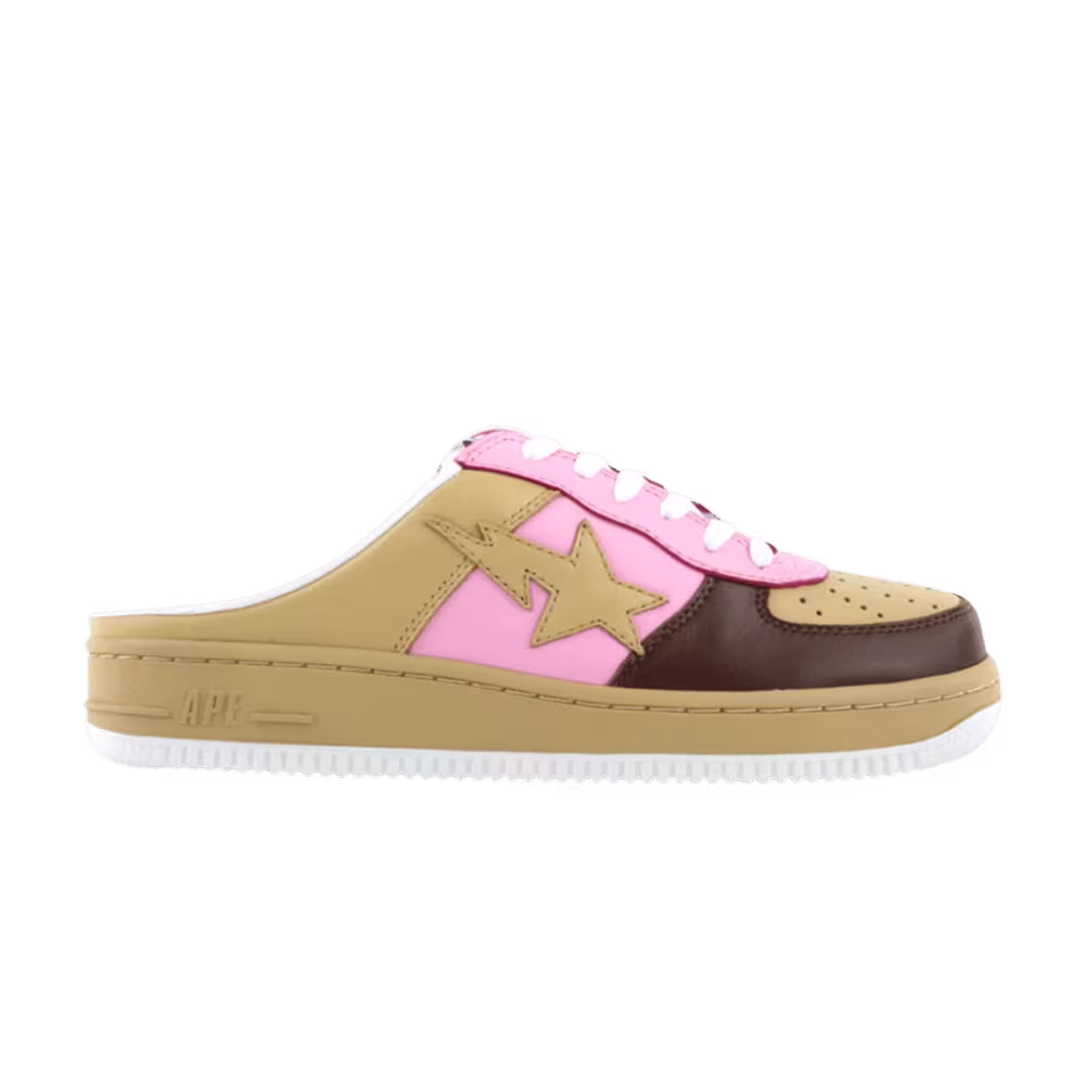 Bapesta Slip-On FS-030 Low Coffee Brown