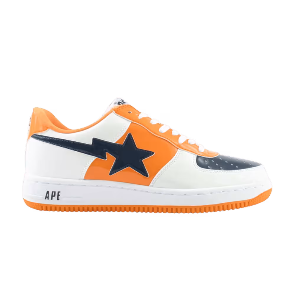 Bapesta FS-001 Low Orange Navy