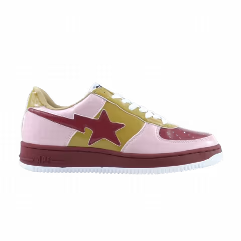 Bapesta FS-001 Low 'Pink Burgundy'