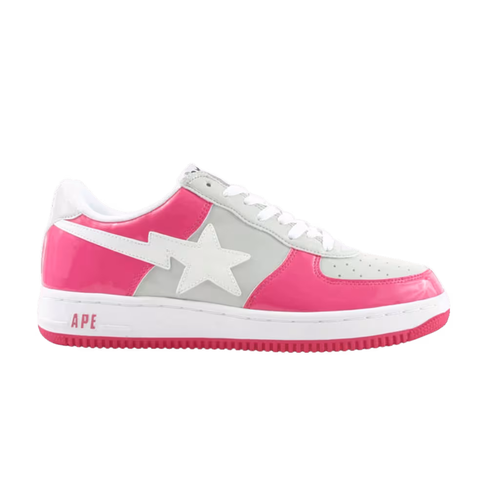 Bapesta FS-001 Low Pink Grey