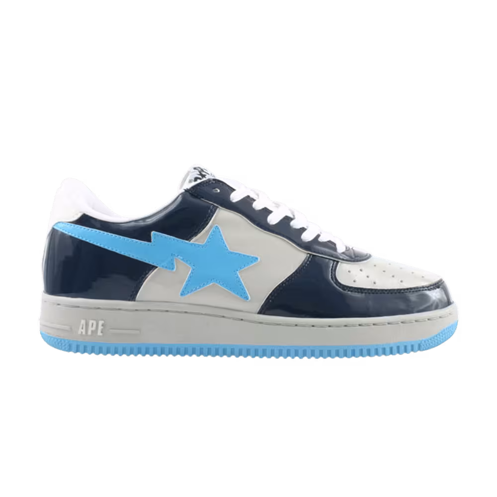 Bapesta FS-001 Low Navy Blue Gray