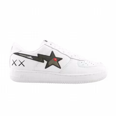 Kaws x Bapesta FS-001 Low 'Grey Camo'
