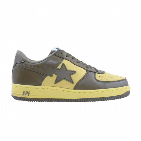 Bapesta FS-001 Low 'Olive Yellow'