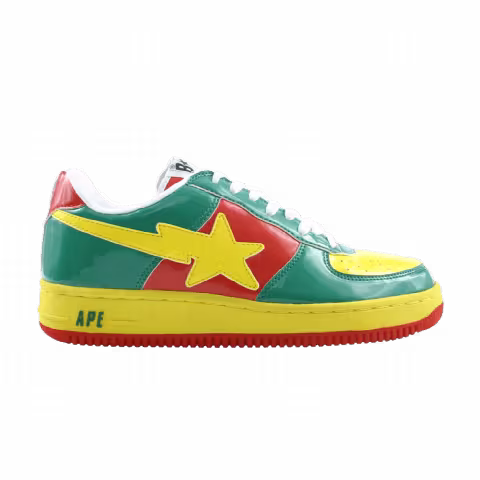 Bapesta FS-001 Low 'Rasta Green'