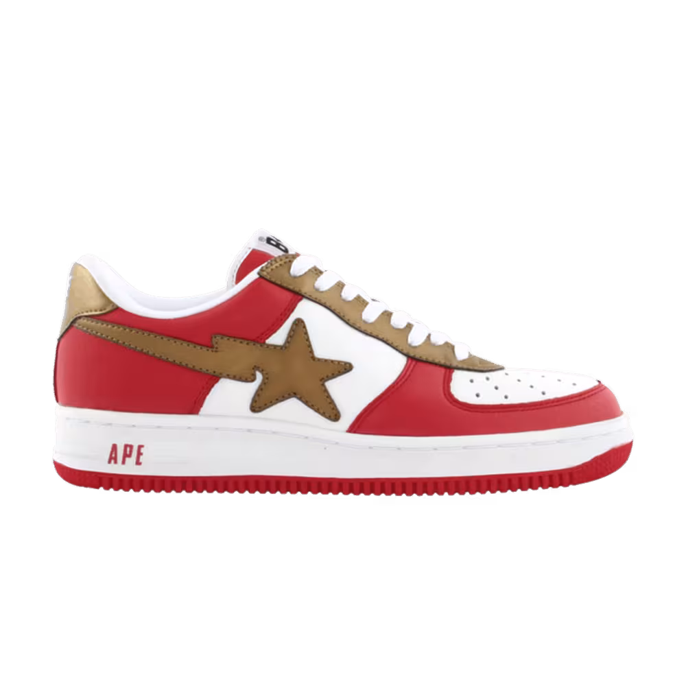 Bapesta FS-001 Low Red Bronze