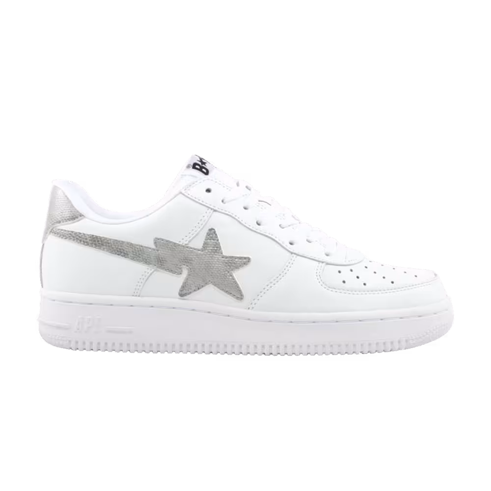 Bapesta FS-001 Low White Gray