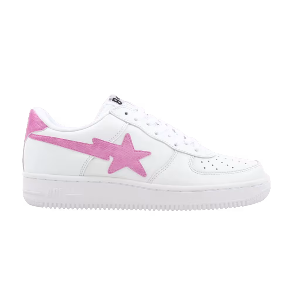 Bapesta FS-001 Low White Pink