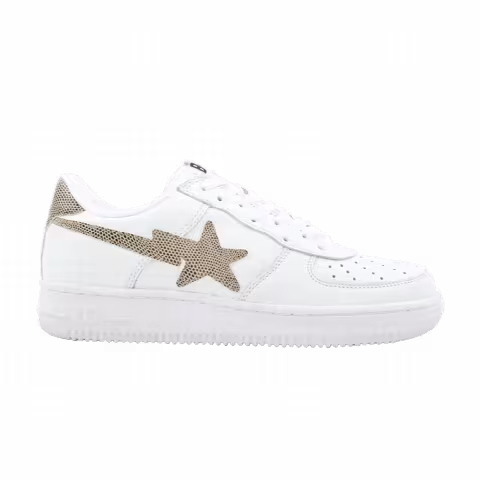 Bapesta FS-001 Low 'White Snake'