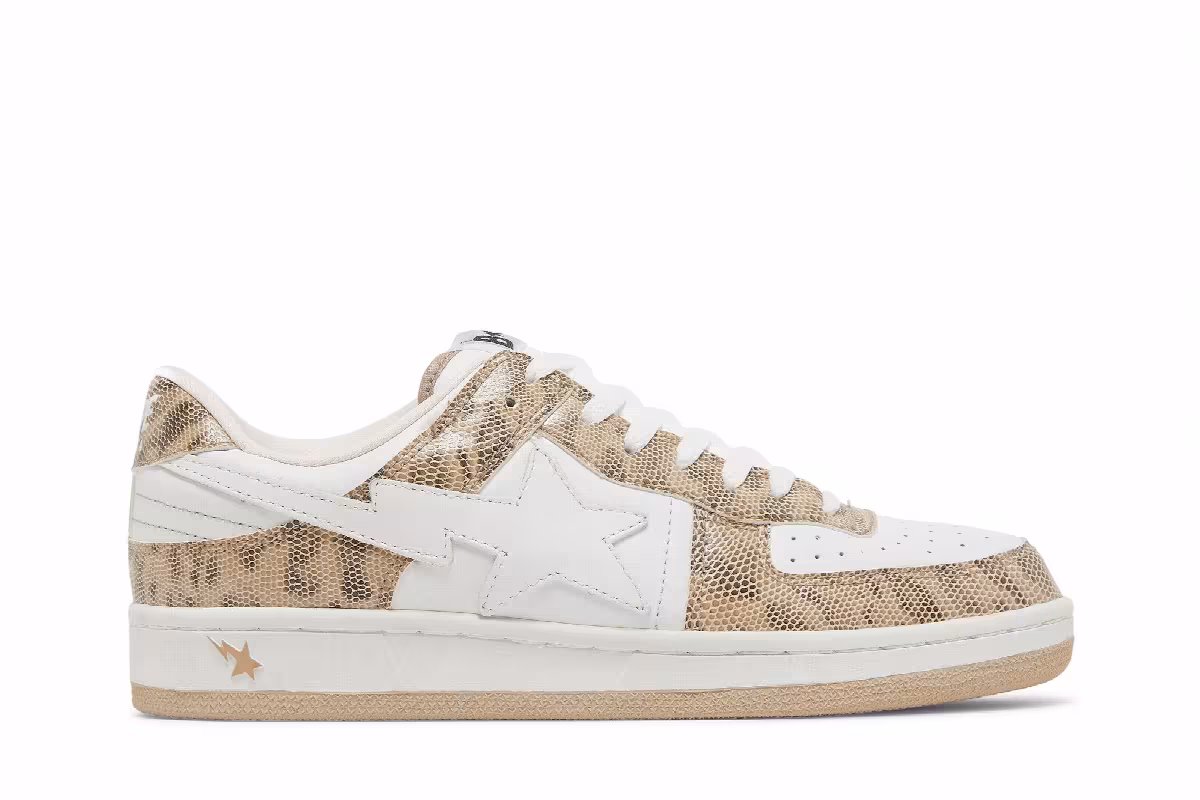 Bapesta FS-026 Low Snakeskin, view 2