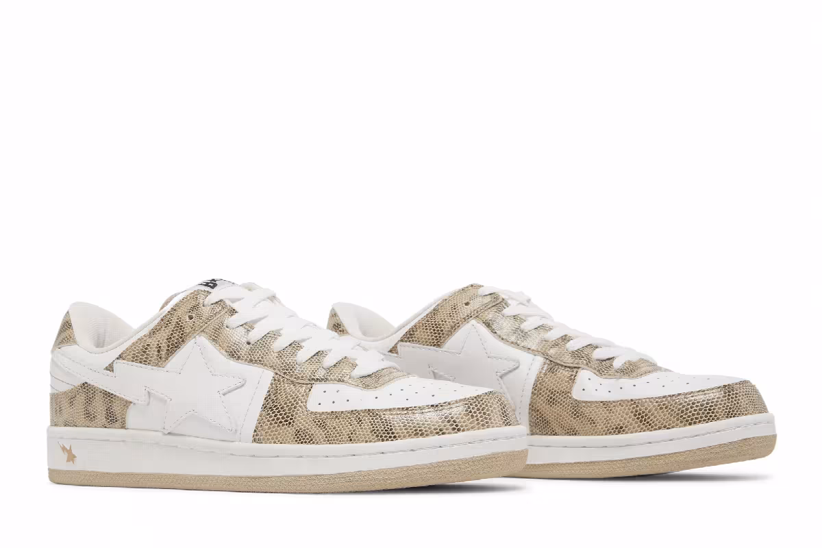 Bapesta FS-026 Low Snakeskin, view 9