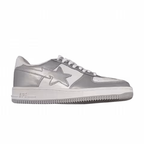 Bapesta FS-001 Low 'Silver White'