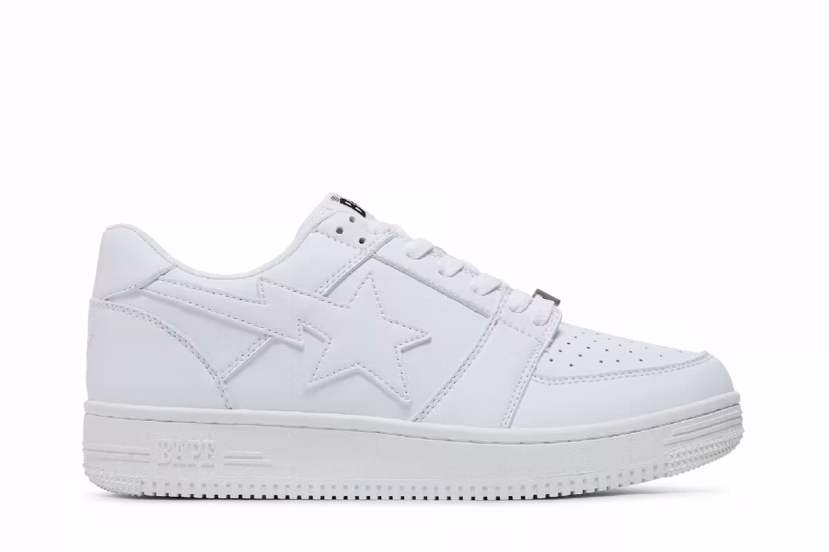 Bapesta Low White, view 2