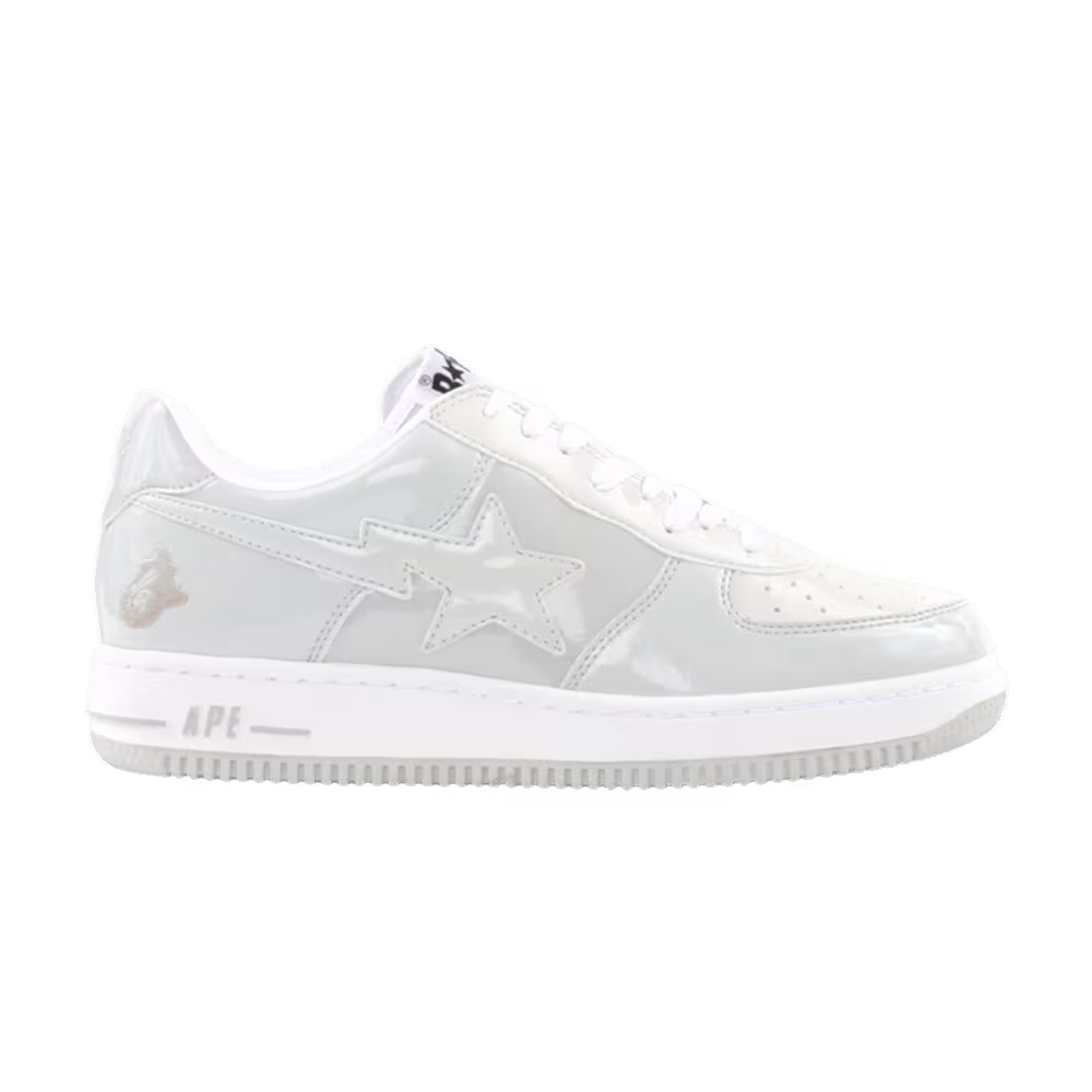 Bapesta FS-001 Low White Light Grey