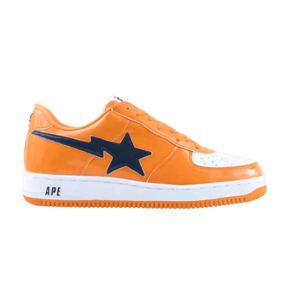 Bapesta FS-001 Low Orange Navy