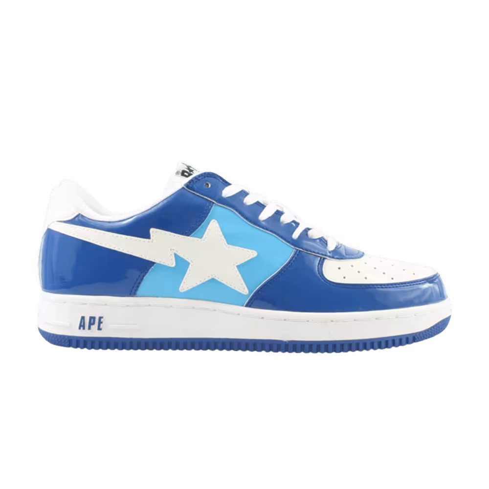 Bapesta FS-001 Low White Blue