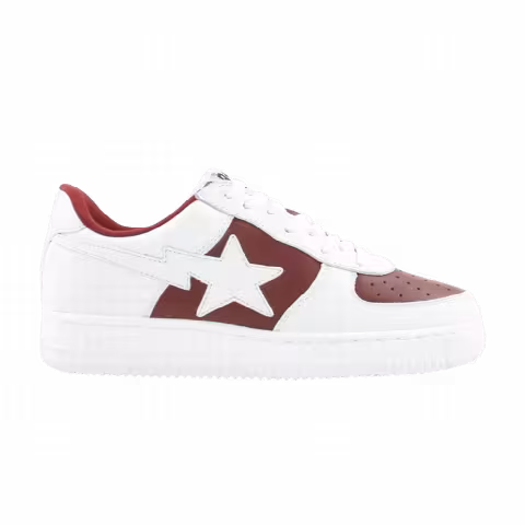 Bapesta FS-001 Low 'White Burgundy'
