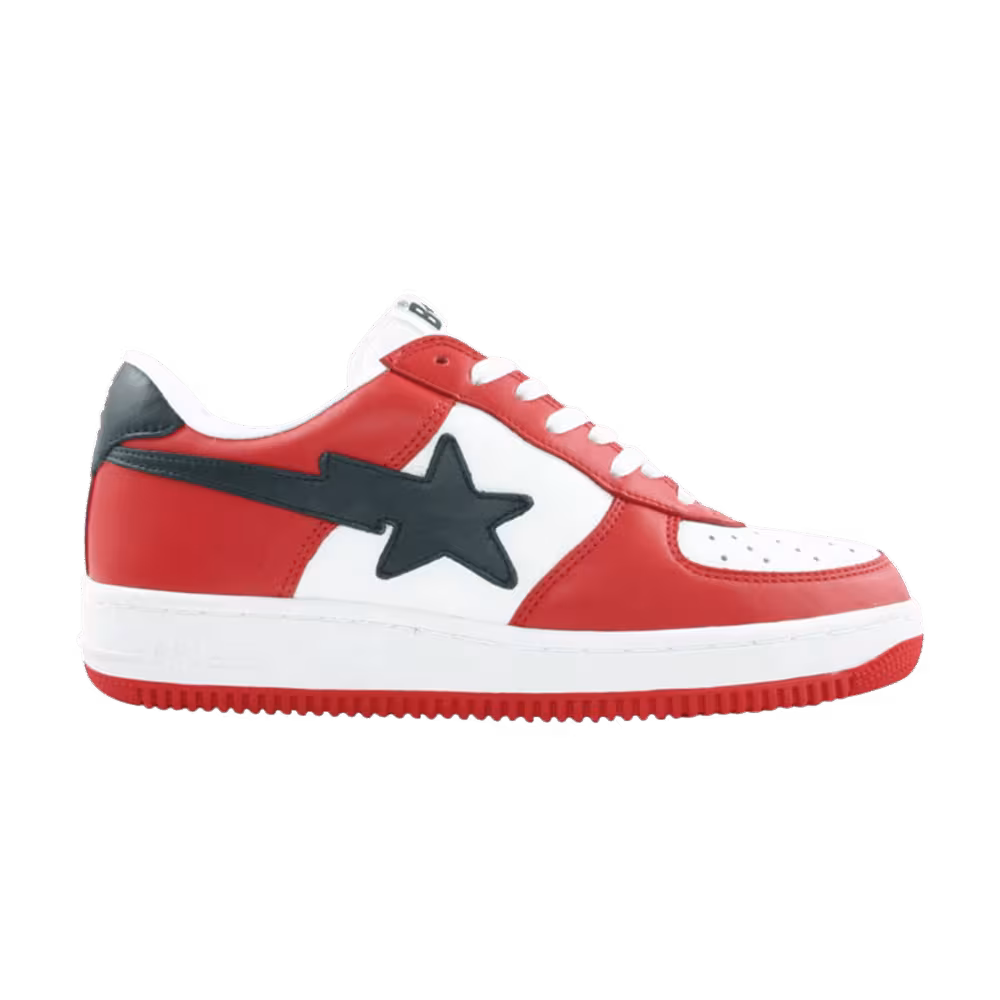 Bapesta FS-001 Low Red Navy