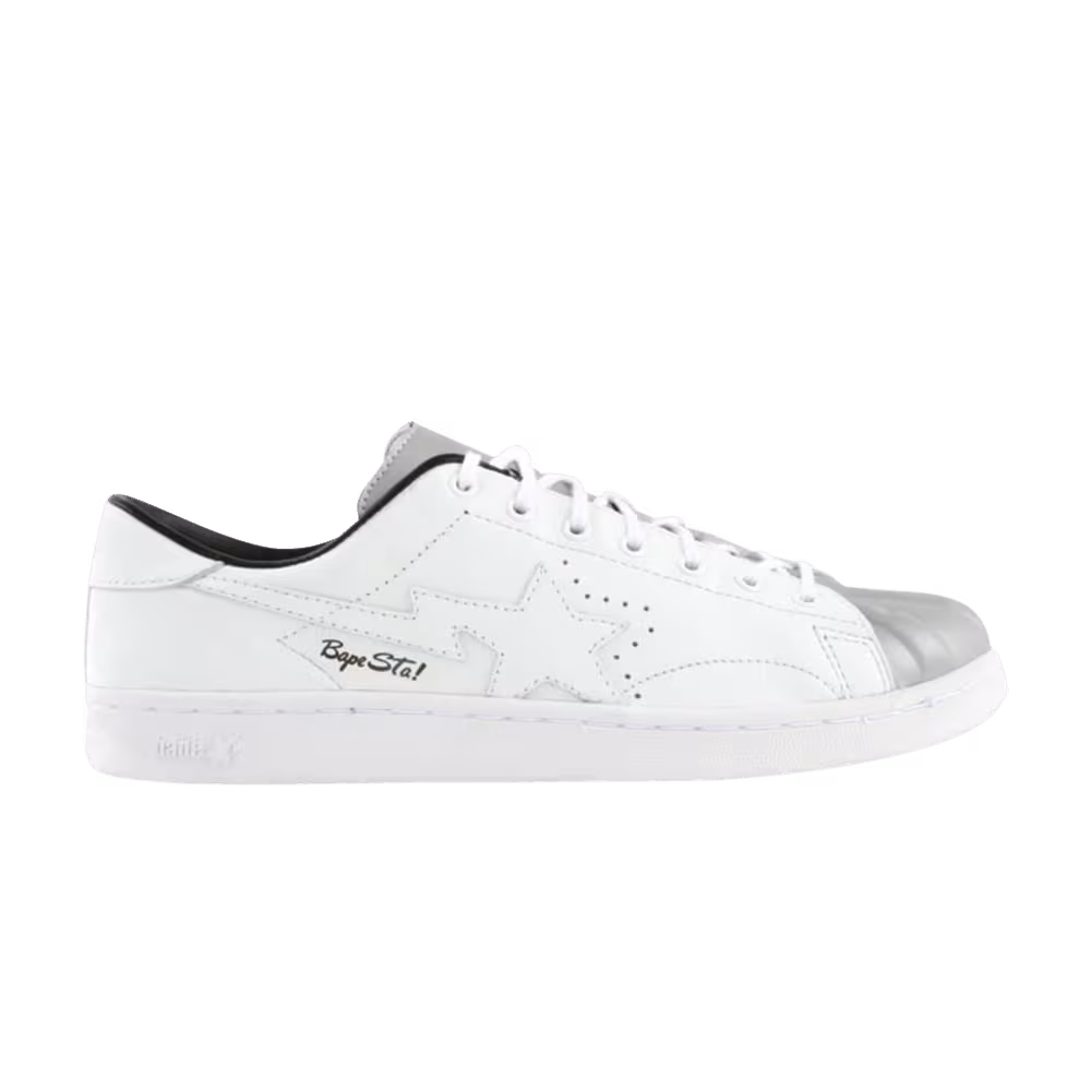 Bapesta FS-021 Low Silver Black