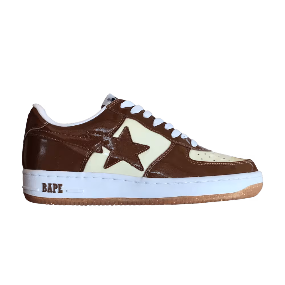 Bapesta Glitter - Brown