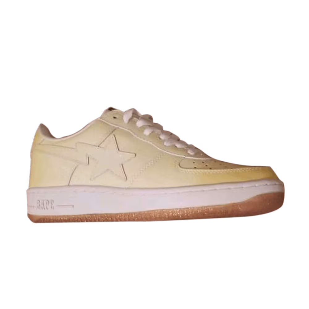 Bapesta FS-001 Low Creme Glitter