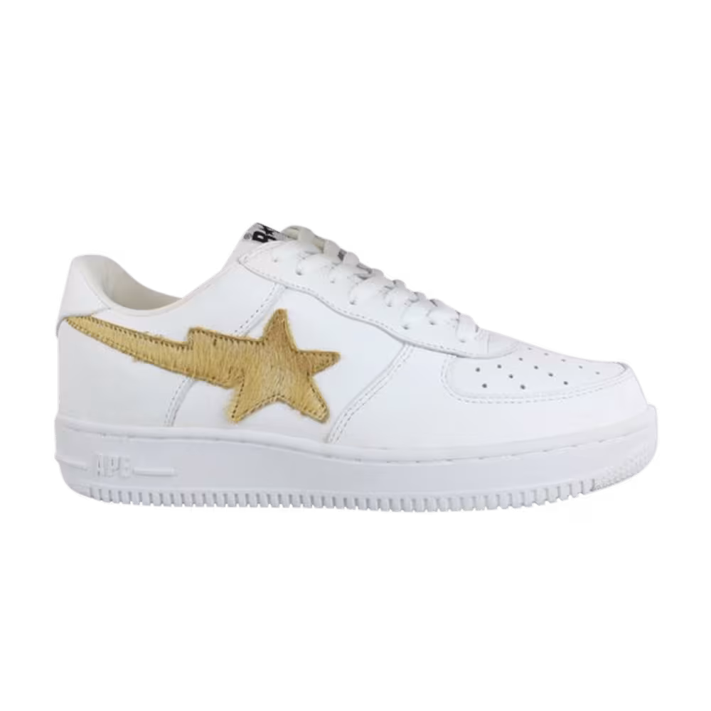 Bapesta Horsehair White
