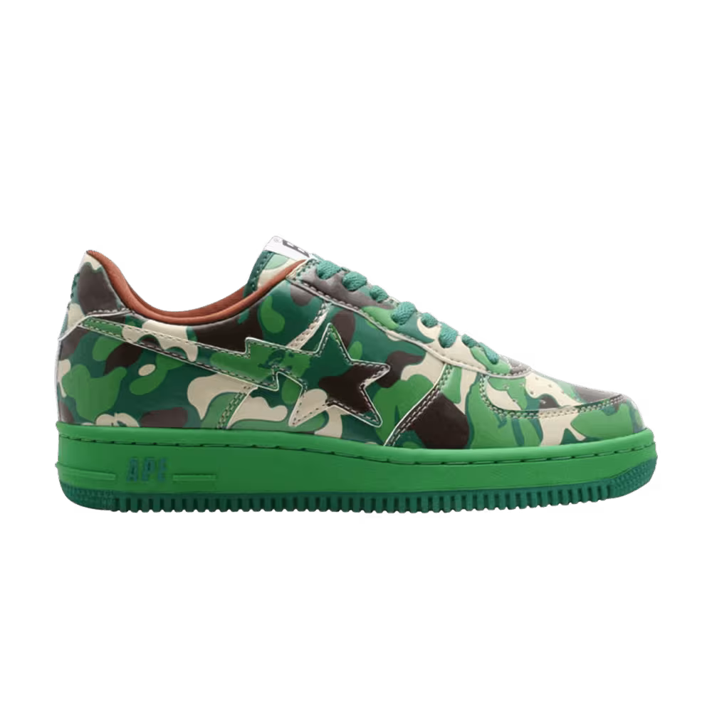 Bapesta FS-001 Low Green Camo