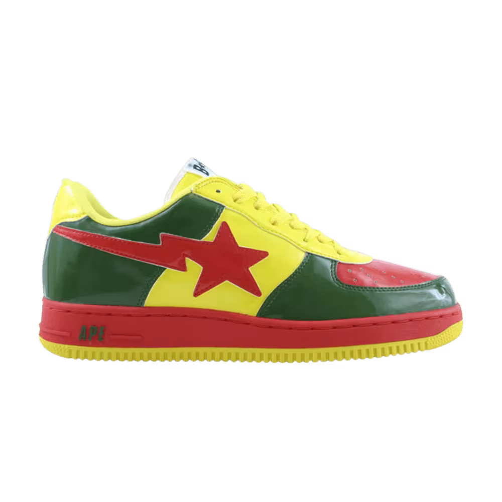 Bapesta FS-001 Low Green Red