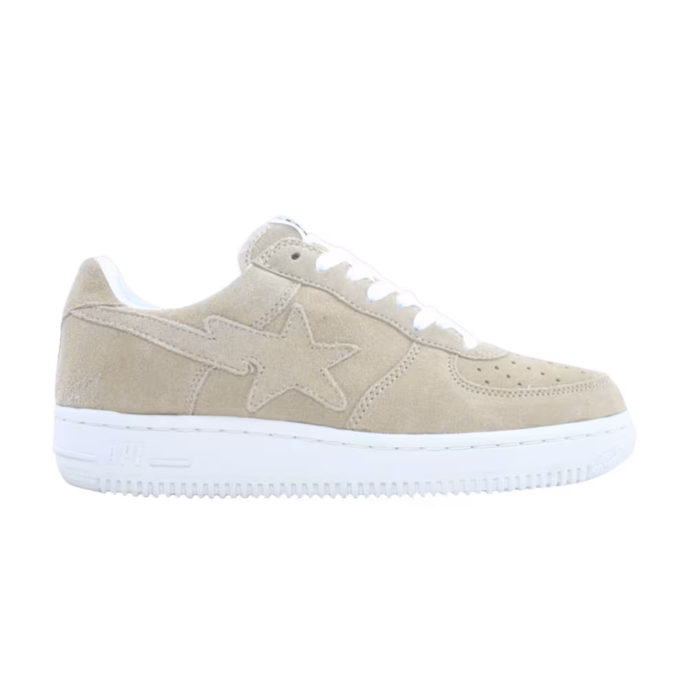 Bapesta FS-018 Suede Low Tan