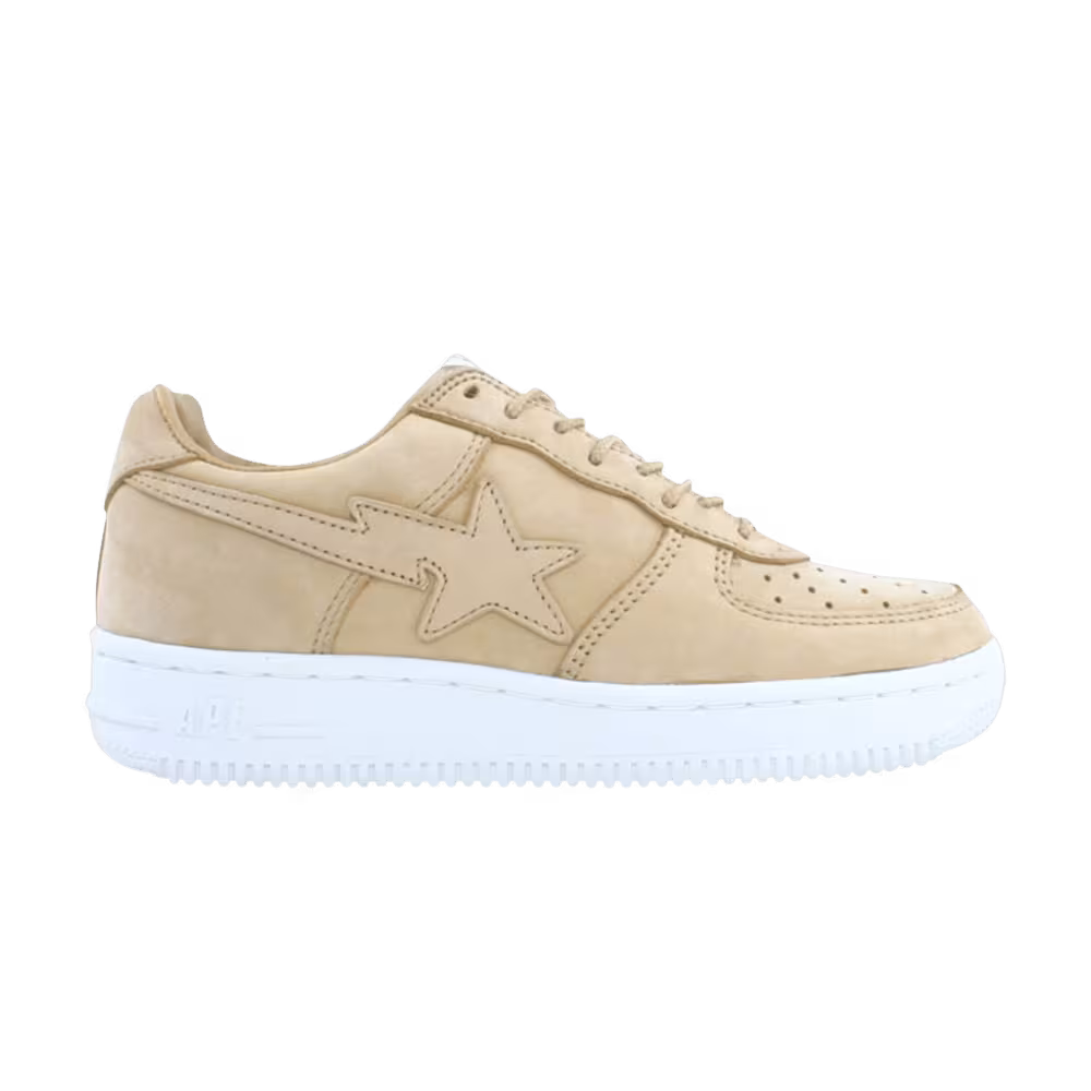 Bapesta FS-001 Low Yellow Nubuck