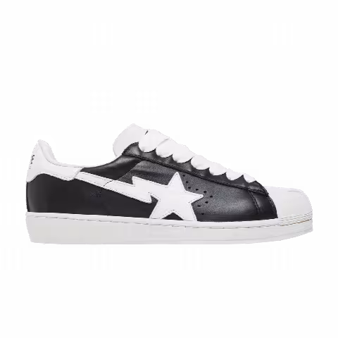 Bapesta 'Black White'