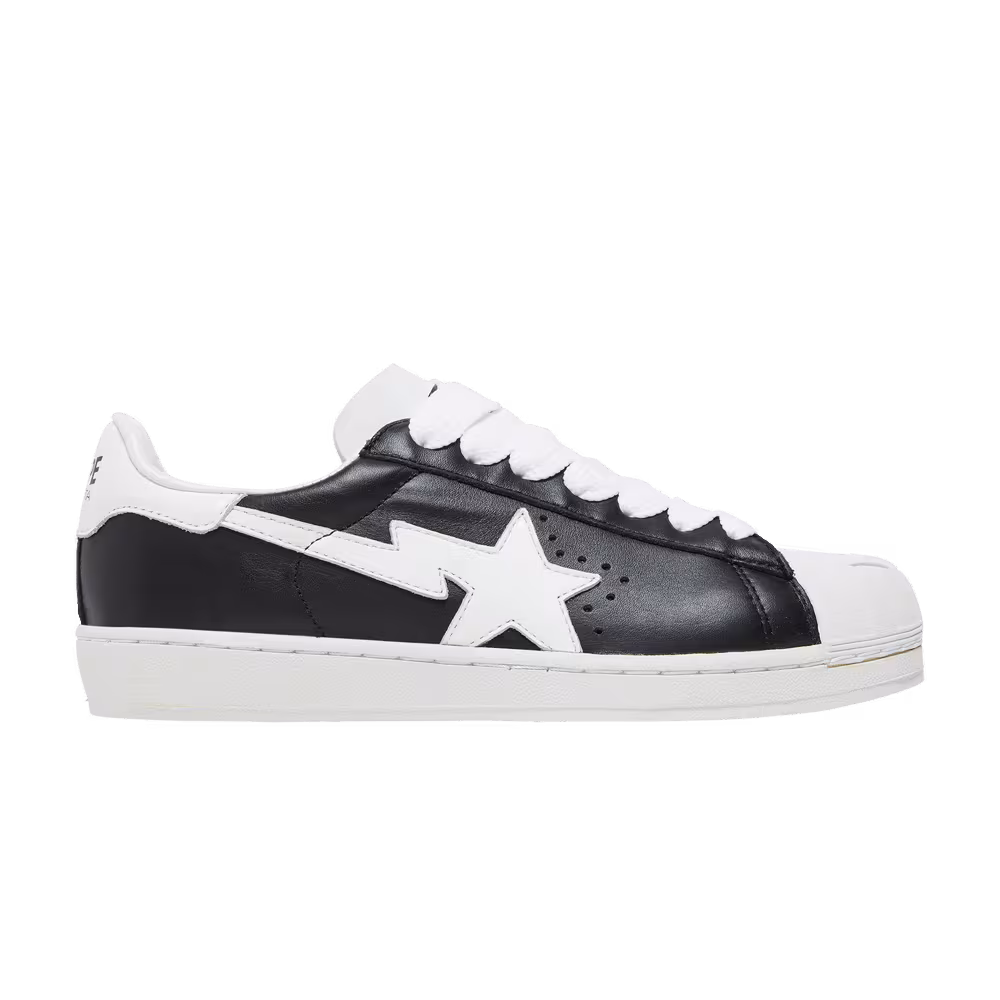 Bapesta Black White