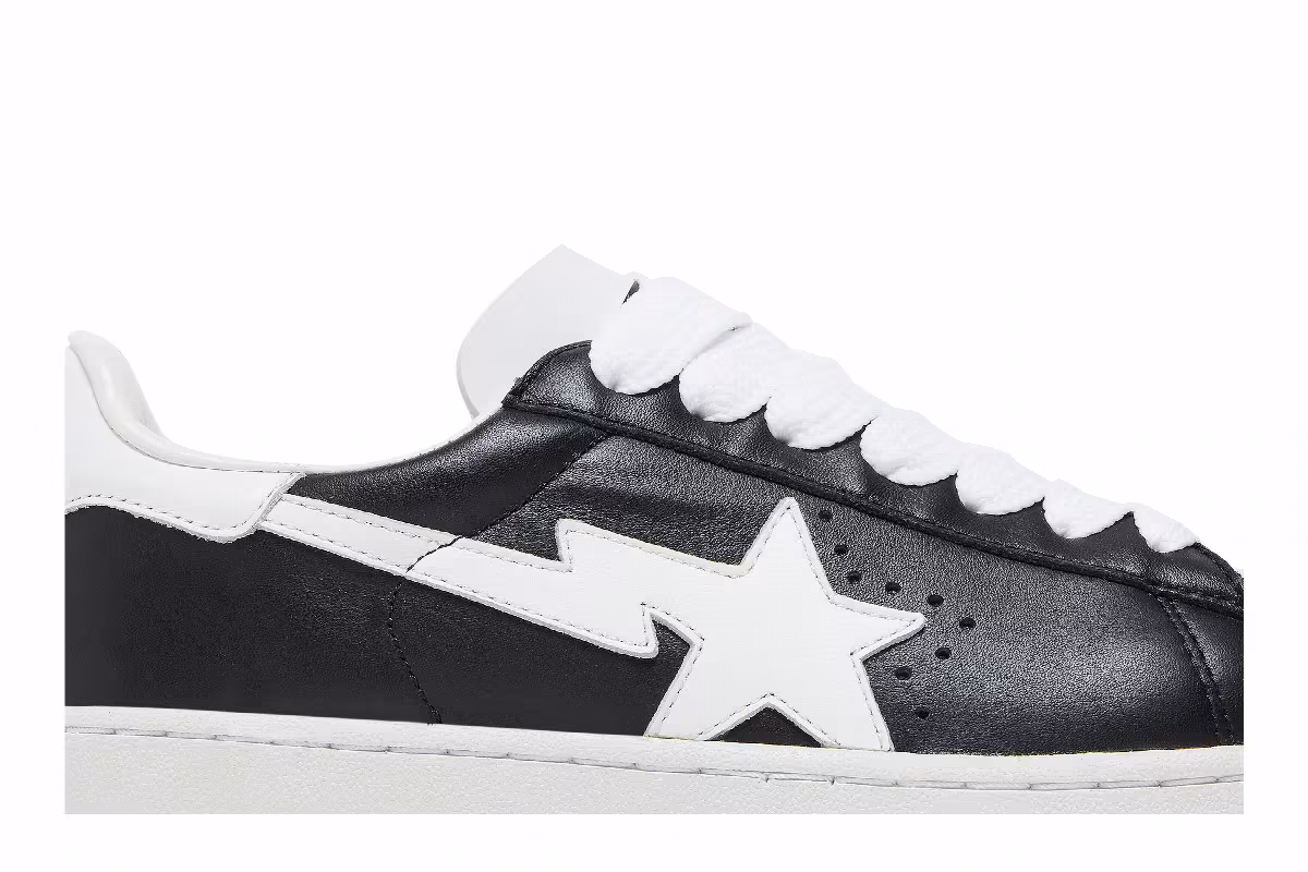 Bapesta Black White, view 3