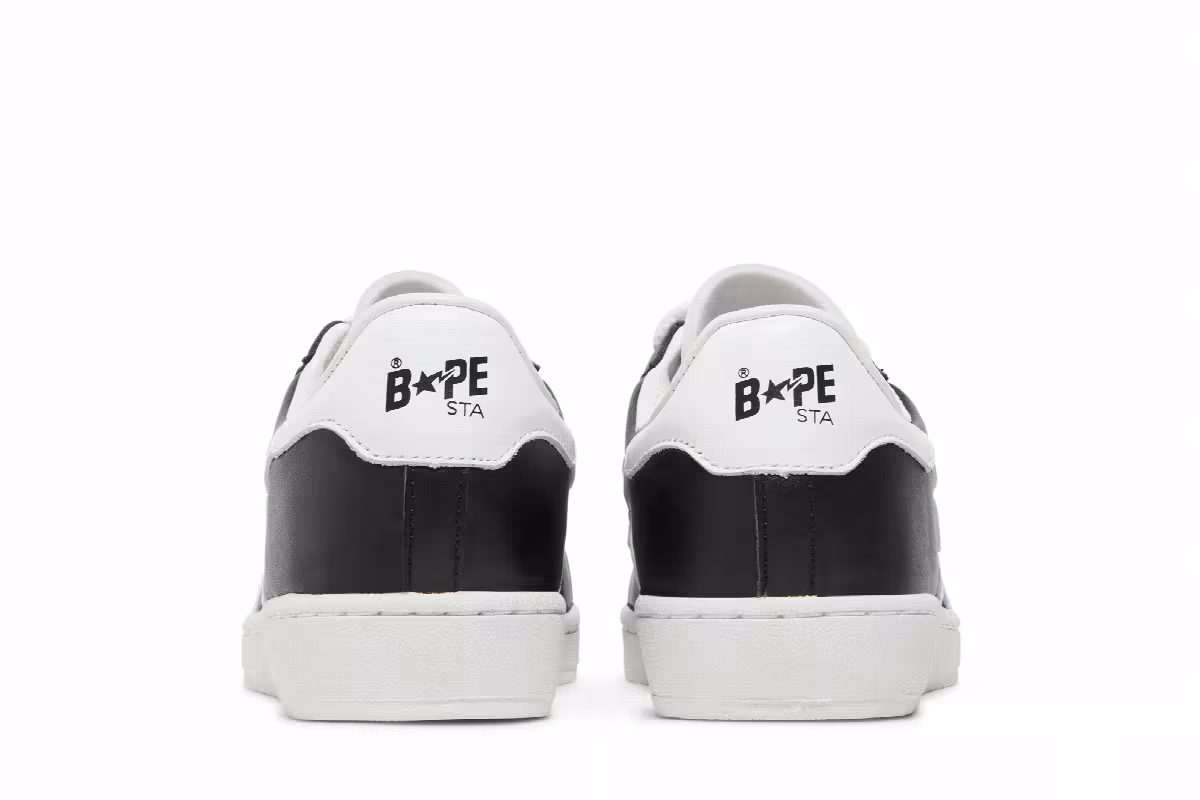 Bapesta Black White, view 7
