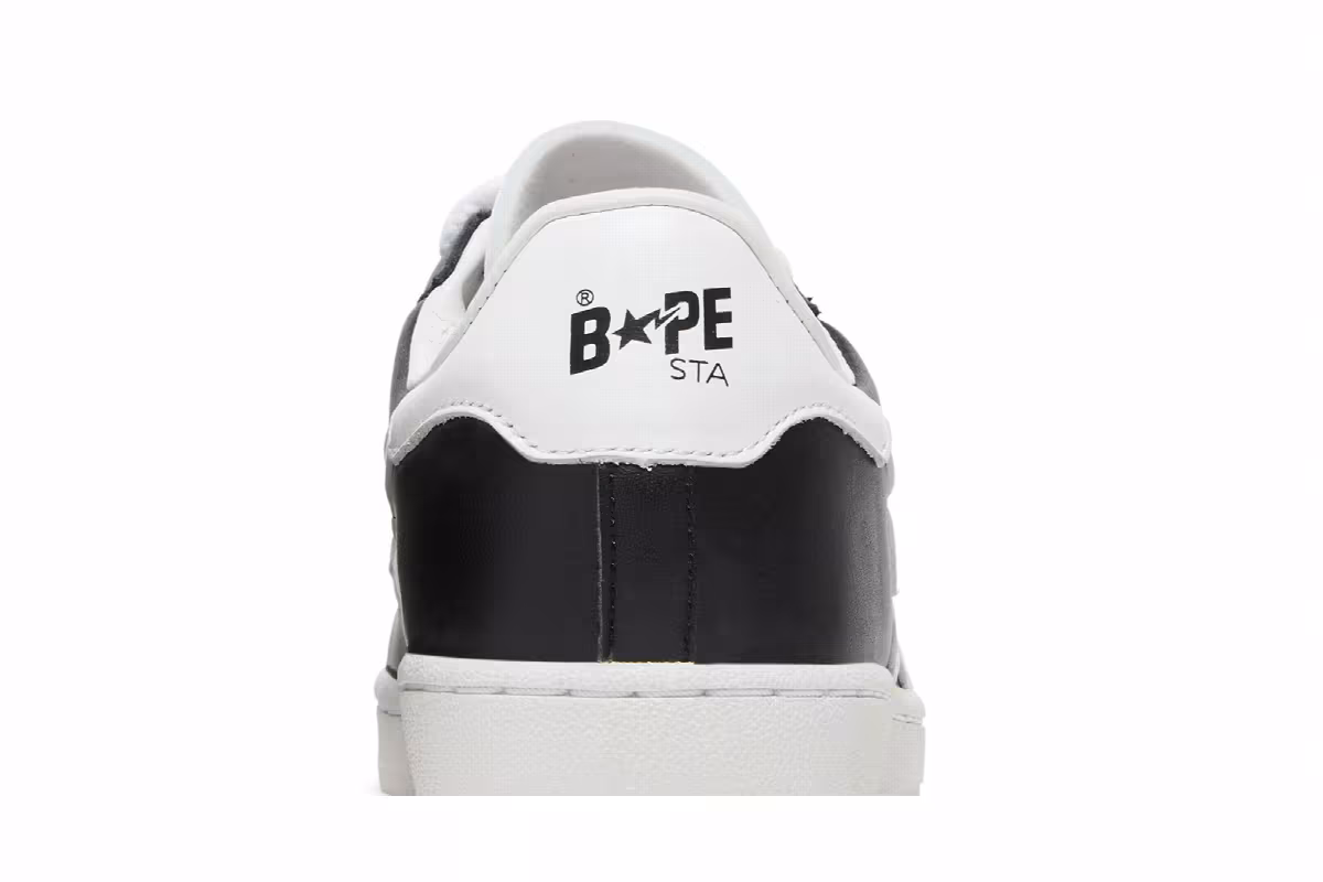 Bapesta Black White, view 8