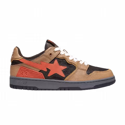 BAPE Wmns Sk8 Sta 'Black Orange'