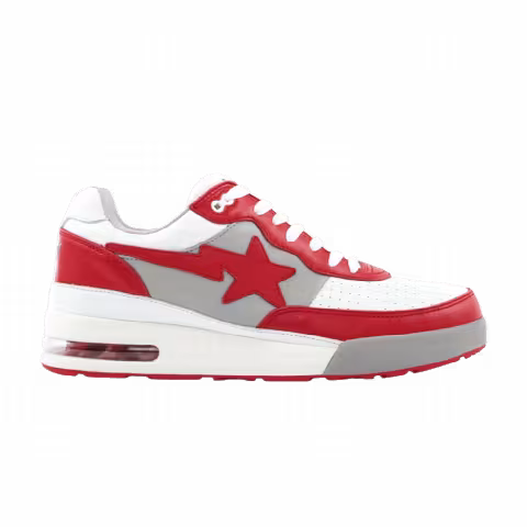 BAPE Roadsta FS-034 Low 'Red Grey'