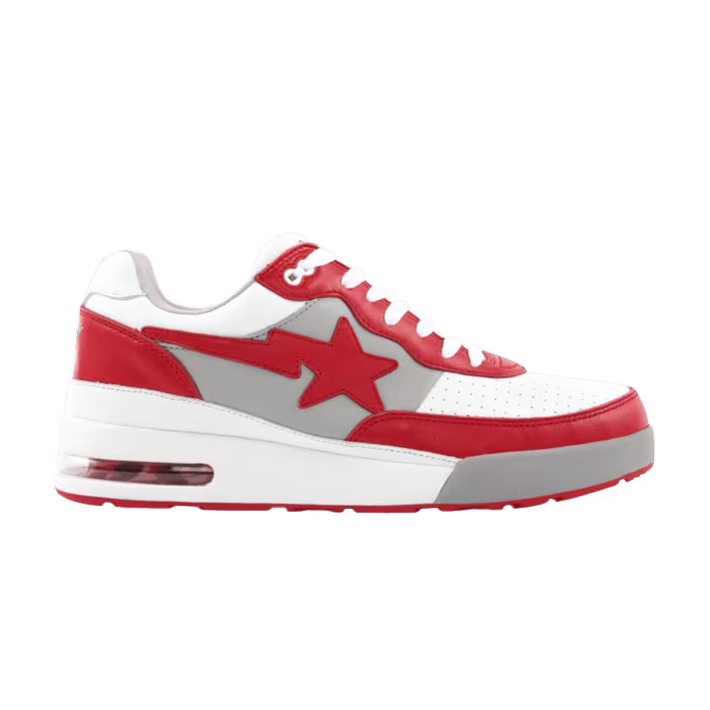 BAPE Roadsta FS-034 Low Red Grey
