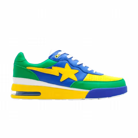 BAPE Roadsta FS-034 Low 'Yellow Blue Green White'