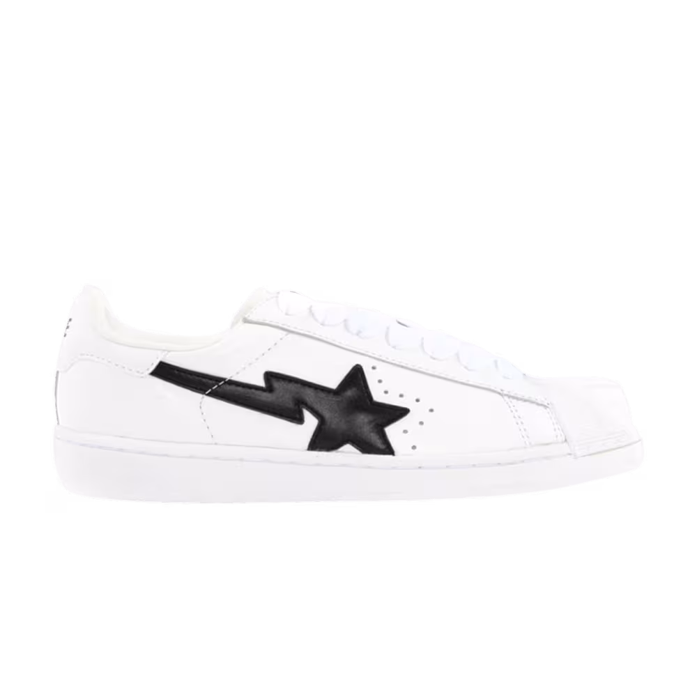 BAPE Skullsta FS-004 Low White Black
