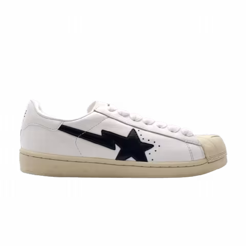 BAPE Skullsta FS-004 Low 'White Navy'