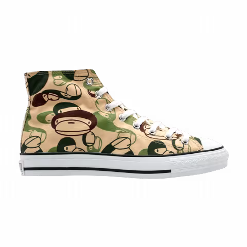 BAPE Apesta FS-010 Low 'Green Camo'