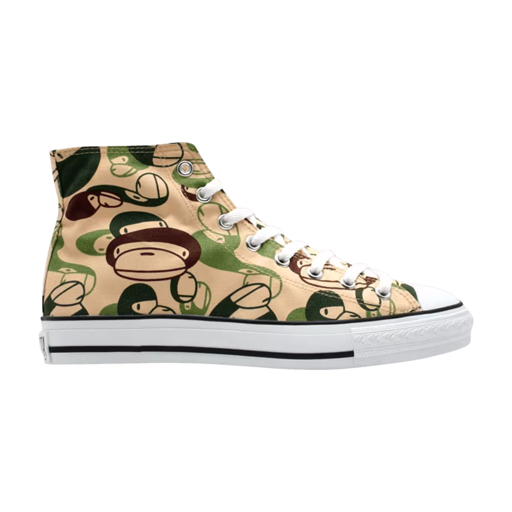 BAPE Apesta FS-010 Low Green Camo