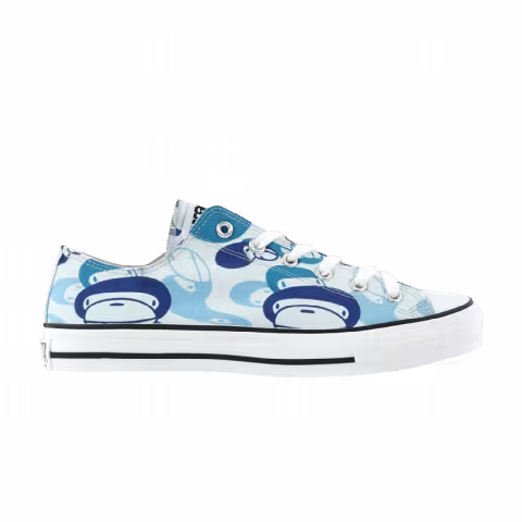 BAPE Apesta FS-010 Low 'Blue Camo'