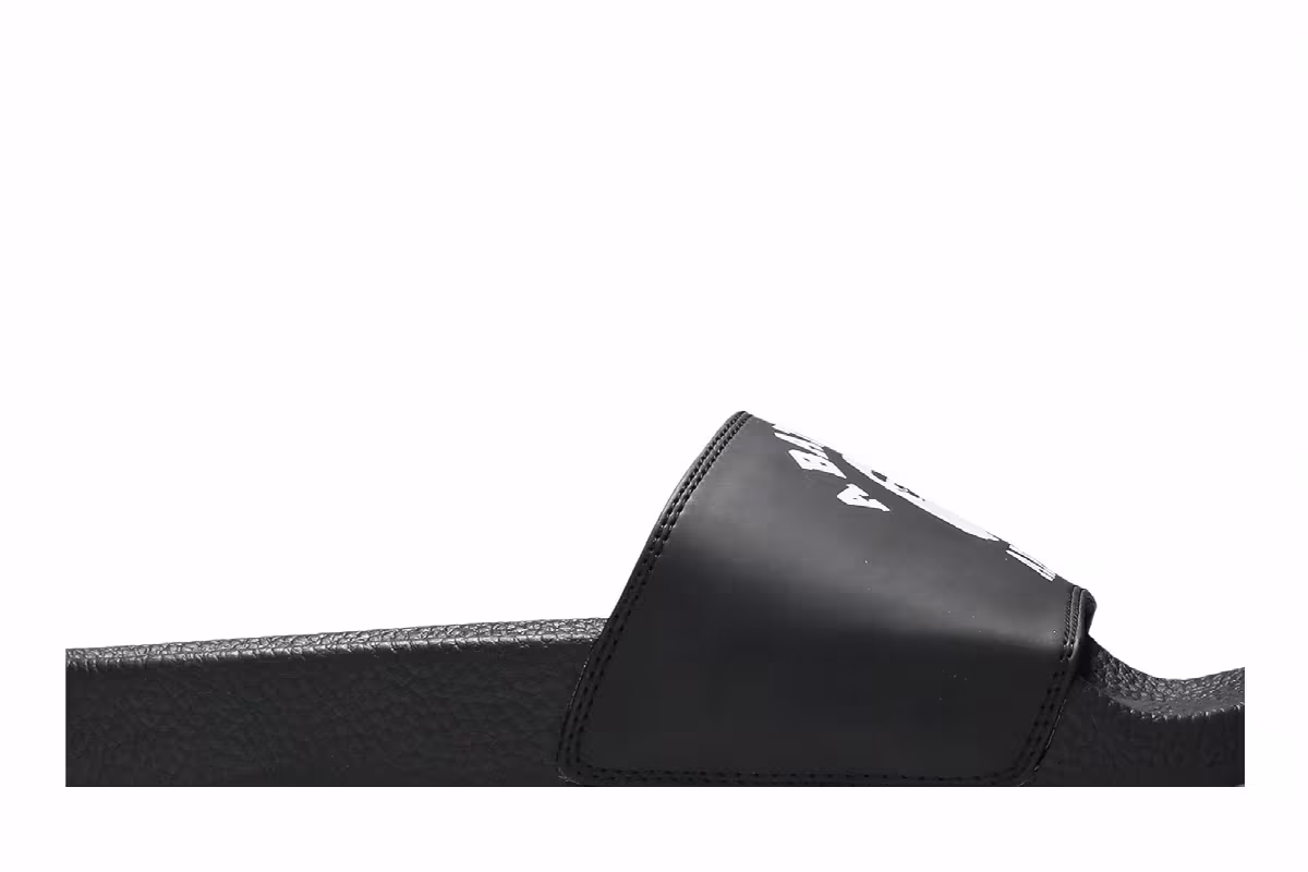 BAPE College Slide Black, view 3