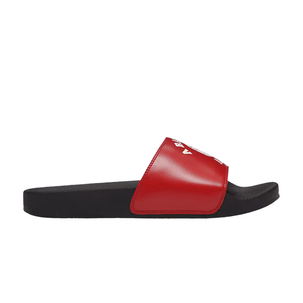 BAPE College Slide Red