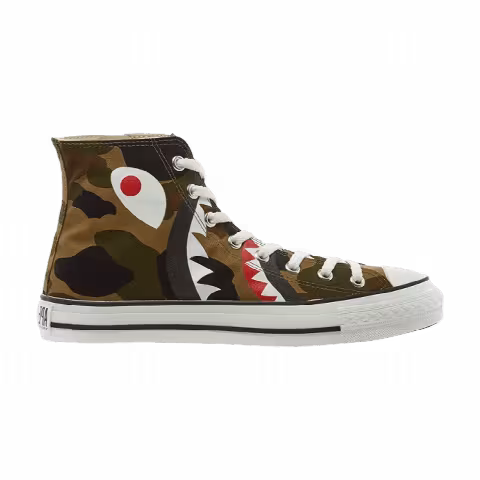 BAPE ABC Canvas Ape Sta High M1 '1st Camo - Shark'