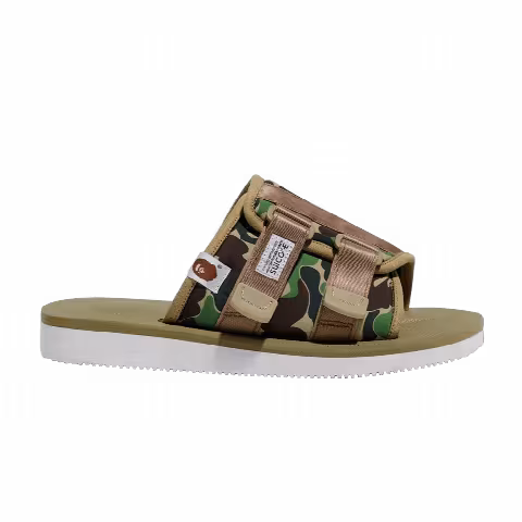 Suicoke x Bape ABC Kaw-Ape 'Green'